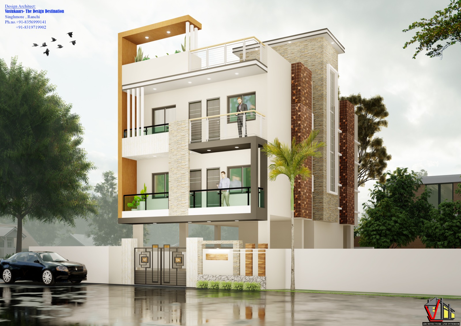 Contemporary Residence – Hatia Road